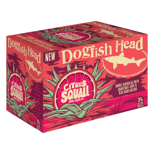 Dogfish Head Citrus Squall Golden Ale • 6pk Can