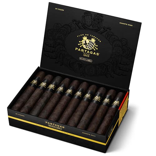 Cigar Partagas Black Crystal Tube Box Of Eight