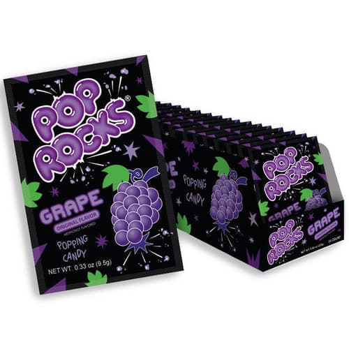 Pop Rocks Popping Grape Flavored Candy