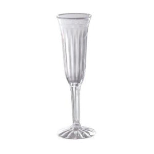 Plastic 2-pc Champagne Flute •whlse• 12 / 10ct