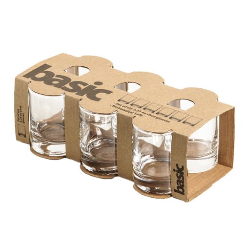 Home Essentials Basic • Straight Shot Glasses 2.25z