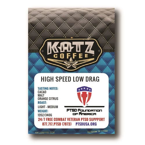 Ptsd / Camp Hope Foundation Coffee By Katz - High Speed Low Drag Ground Light Roast