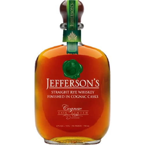 Jefferson's Straight Rye Whiskey Cognac Cask Finish