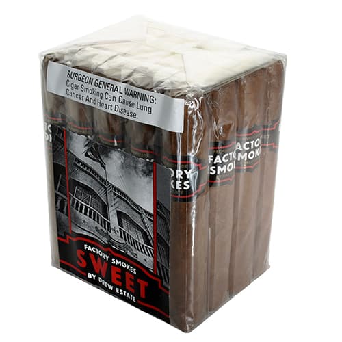 Cigar Drew Estate Factory Smokes Maduro Toro Box Of Twenty-five