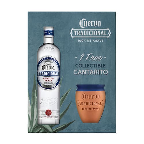 Cuervo Tradicional • Silver with Cantarito