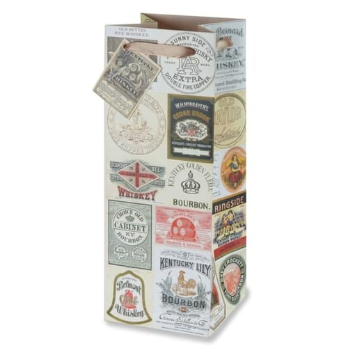Cakewalk Spirits Label Bottle Gift Bag