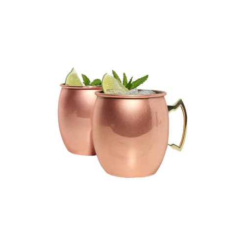 True • Moscow Mule Smooth 16oz 2 Pack Copper-plate