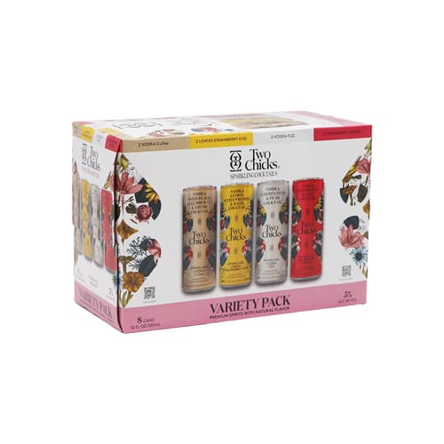 Two Chicks Cocktails  Vodka Cocktails Variety Pack