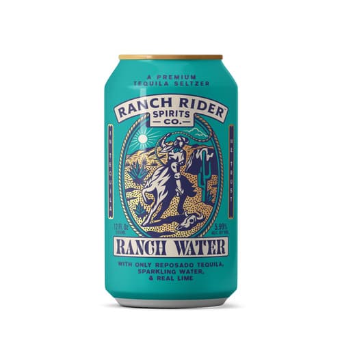 Ranch Rider Cocktails – Ranch Water 4pk-12oz
