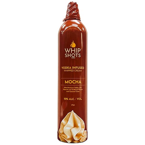 Whip Shots Vodka Infused Whipped Cream • Mocha