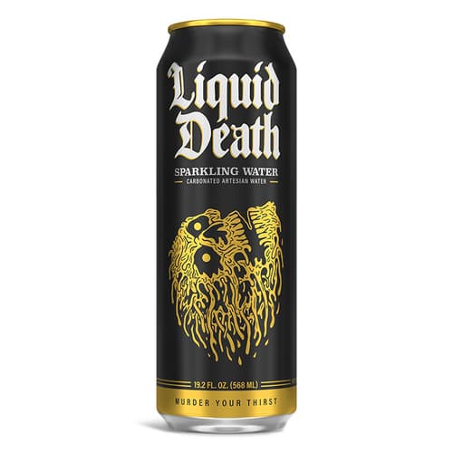 Liquid Death Sparkling Mountain Spring Water