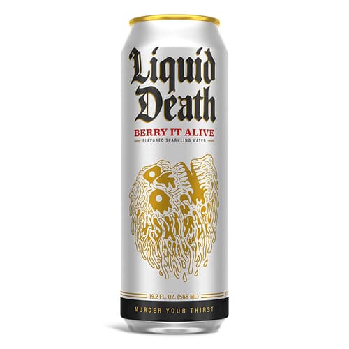 Liquid Death Berry It Alive Sparkling Flavored Water