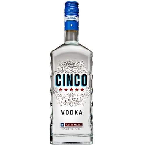 Cinco Five Star Vodka