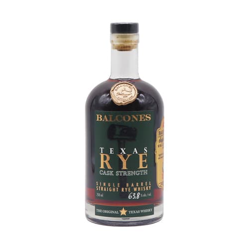 Spec's Single Barrel • Balcones Rye Cask Strength