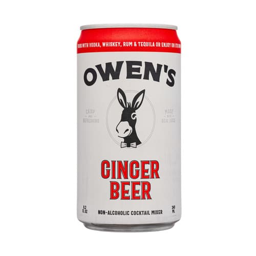 Owen's Mixers Ginger Beer Can