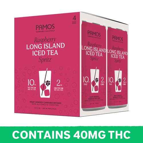 Pamos Long Island Iced Tea Hemp Derived Spritz 10mg