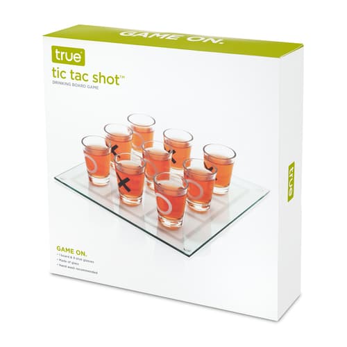 True Game • Tic Tac Shot Drinking Board Game