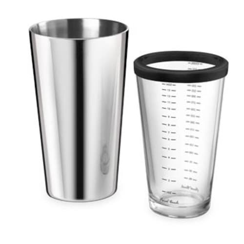 Final Touch Boston Shaker • Double Walled Glass