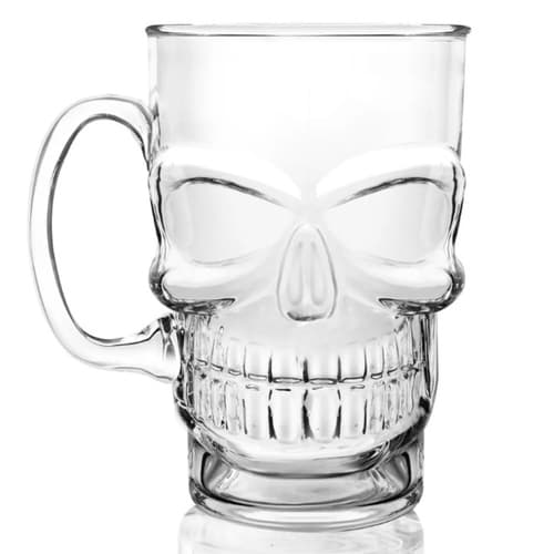 Final Touch Brainfreeze Skull Beer Mug
