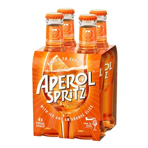 Aperol Spritz 4pk-200ml