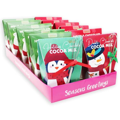 Holiday • Too Good Santa Freinds Cocoas With Mini Whisk