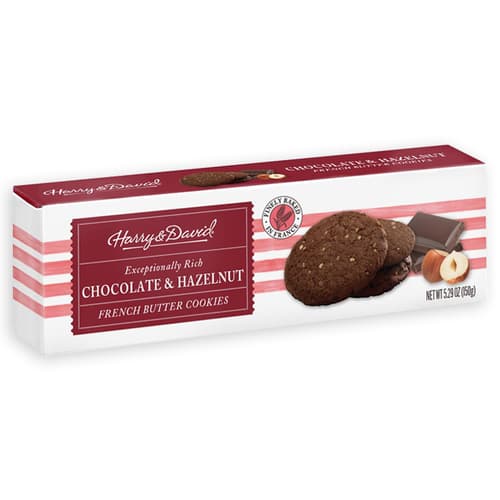 Holiday • Harry & David French Butter Cookies Chocolate Hazelnut