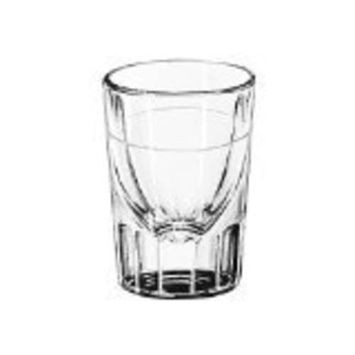 Libbey #5126 / A0007 Whiskey • Fluted • with 1oz Line