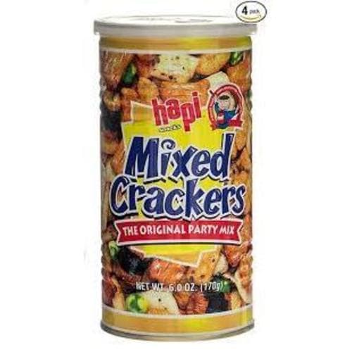 Hapi Assorted Rice Crackers In Tin