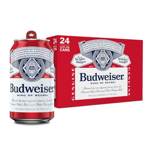 Budweiser • 24pk Suitcase Cans