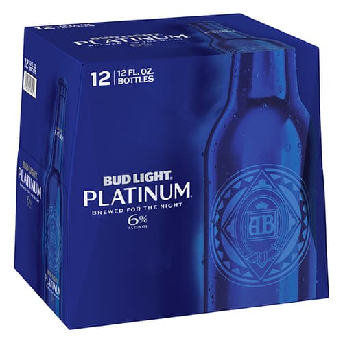 Bud Light Platinum • 12pk Bottles