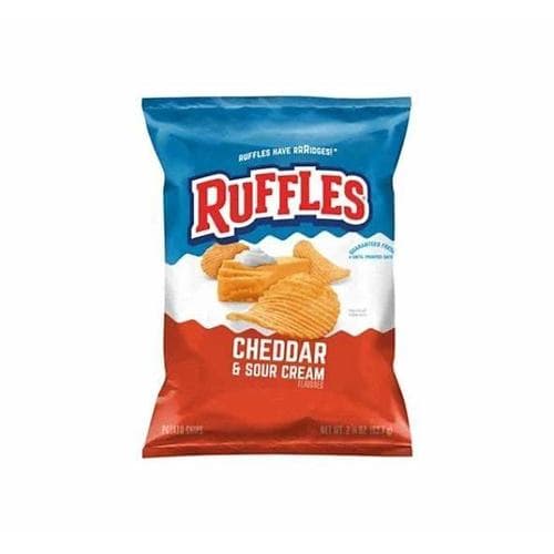 Ruffle's Cheddar & Sour Cream Potato Chips