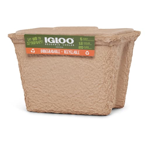 Igloo Cooler • Recool 16qt Reusable Biodegradable