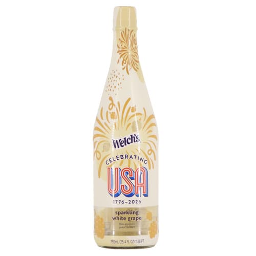 Welch's Celebrating Usa Sparkling White Grape Juice