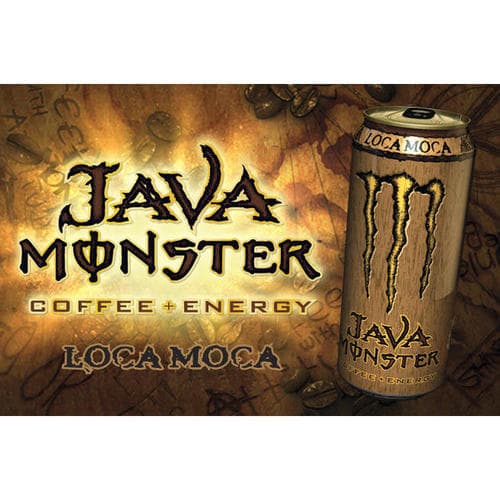 Monster Java Energy Drink • Loco Moca