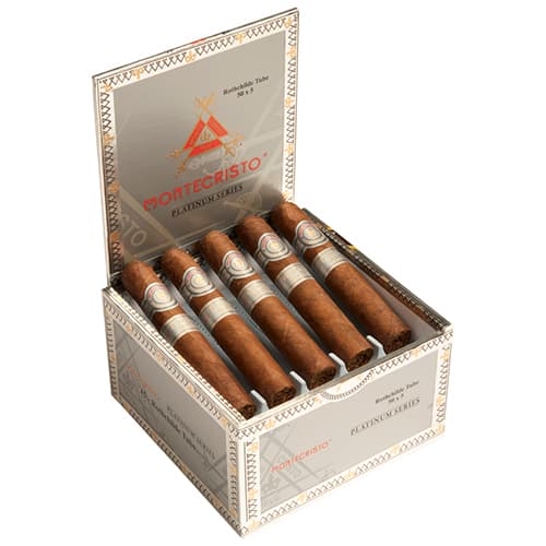 Cigar Montecristo Platinum Rothchilde Tube Box Of Fifteen