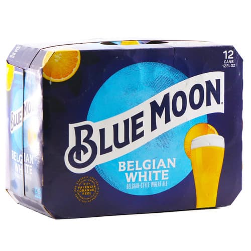 Blue Moon White Ale • 12pk Can