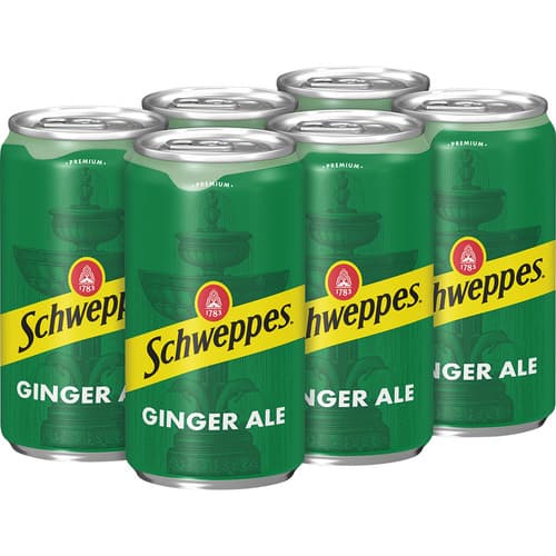 Schweppes • Ginger Ale Mini Cans 7.5 oz