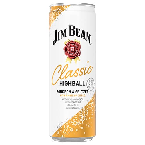 Jim Beam Cocktails • Classic Highball 4pk-12oz