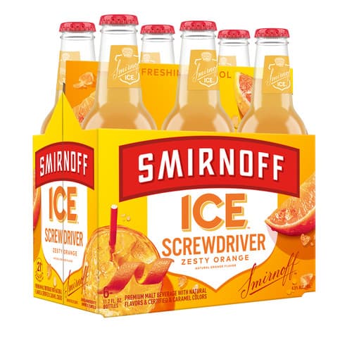 Smirnoff Ice Screwdriver • 6pk Bottles