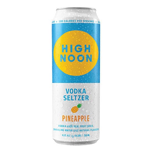 High Noon Pineapple Vodka Hard Seltzer 700ml Can
