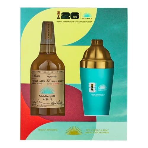 Casamigos Tequila • Reposado with Fifa Shaker