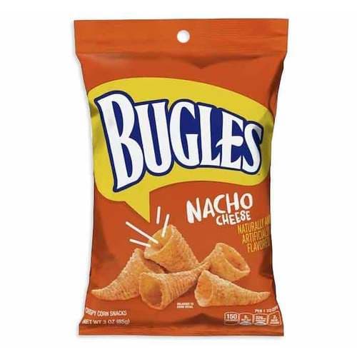 Bugles Crispy Corn Snack • Nacho Cheese