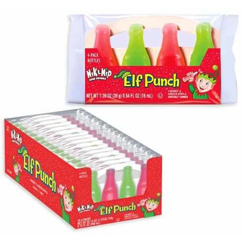 Nik-l-nip Elf Mini Drinks Holiday