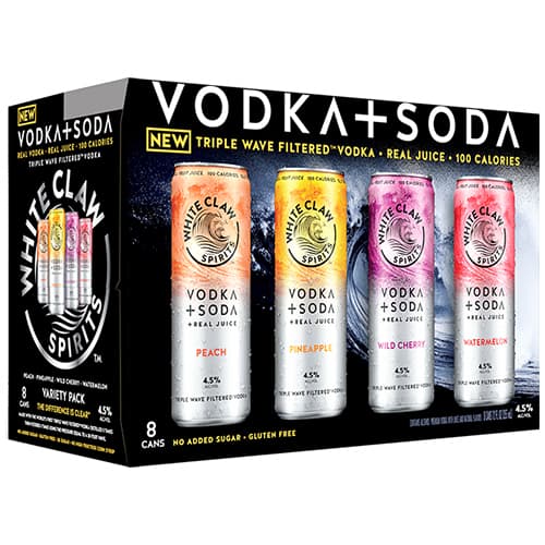 White Claw Vodka Soda Variety