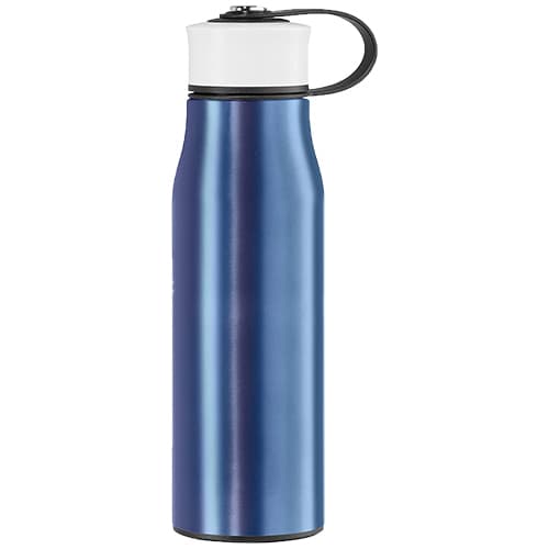 Oggi Loop Vacuum Insulated Double Wall Bottle With Lid Slate Grey