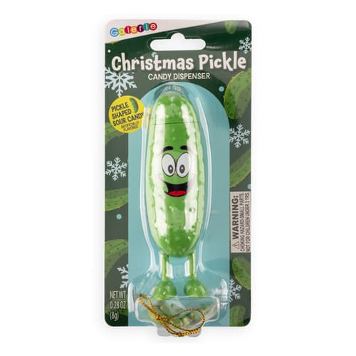 Christmas Sour Candy Pickle Dispenser