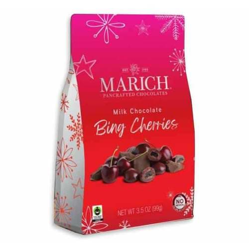 Holiday • Marich Milk Chocolate Bing Cherries Gable Box