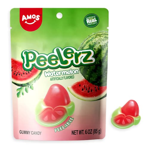 Amos Peelerz Gummy Candy • Watermelon