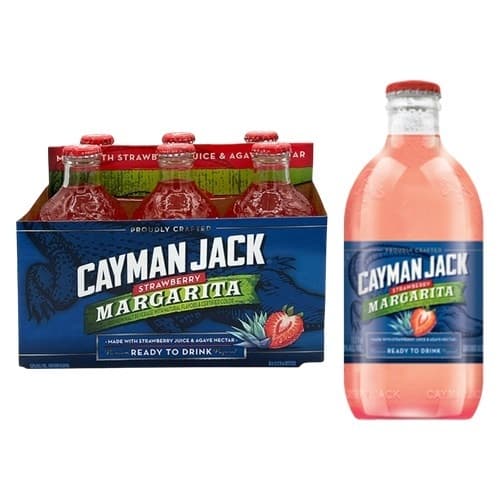Cayman Jack Strawberry Margarita • 6pk Bottle