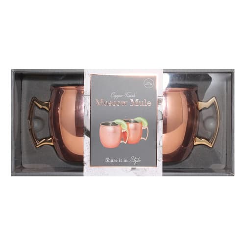 Silver One 20 oz Moscow Mule • Smooth Copper Finish On Stainless Steel
